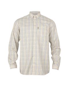 Härkila Haywood Wool Blend L/S Shirt Arrowwood Yellow Check