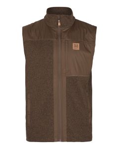 Härkila Kalix fleece waistcoat Dark earth