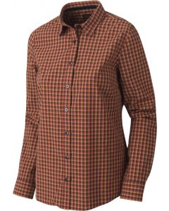 Härkila Selja Lady L/S check shirt Red/Black check