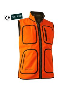 4525 Deerhunter Gamekeeper Reversible Fleece Waistcoat