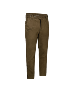 3035 Deerhunter Strasbourg Leather Boot Trousers Chocolate