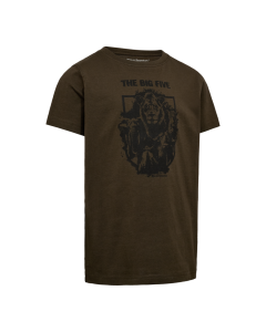 8689 Deerhunter Youth Westy T-shirt Fallen Leaf