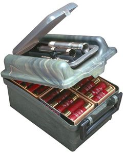 MTM Case Gard Shotshell Box 25 Round Flip-Top 12 20 Gauge up to 3" Forest