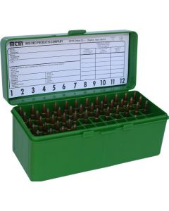 24RM-60-10 Ammo box 60 round flip-top 243 308 win 220 swift green