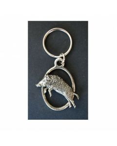 Wild Boar Keychain